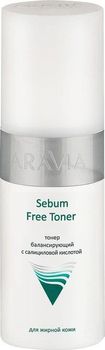 Тонер "Sebum Free Toner" с салициловой кислотой, 150 мл (Aravia Professional)