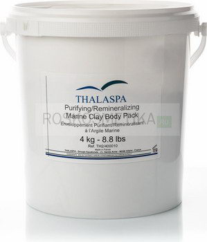 Очищающее минерализующее обертывание с морской глиной, 4 кг (Thalaspa)