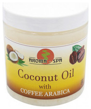 Кокосовое масло с кофе для тела, 250 г (Aroma-SPA)