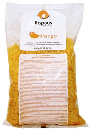 Гелевый воск с ароматом «Манго» в гранулах, 800 г (Kapous Professional)