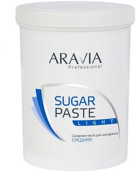 Сахарная паста "Легкая" средней консистенции для депиляции, 1,5 кг (Aravia Professional)