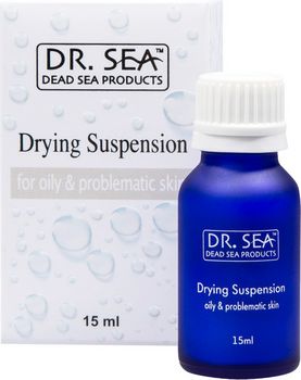 Подсушивающая суспензия для жирной и проблемной кожи, 15 мл (Dr. Sea)