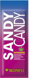 Крем "Sandy Candy" с бронзирующим комплексом, коллагеном, маслом ши и кофеином, 15 мл (Soleo)