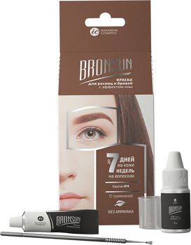 Набор "BRONSUN" для домашнего окрашивания, каштан, 1 шт. (Innovator Cosmetics)