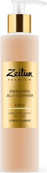 Энергетический гель" Zeitun LULU" с витамином С и мандарином для умывания тусклой кожи, 200 мл (Зейтун)