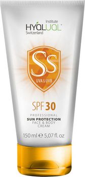 Солнцезащитный крем для лица и тела SPF-30, 150 мл (Hyalual)