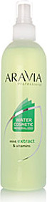 Косметическая минерализованная вода с мятой и витаминами, 300 мл (Aravia Professional)