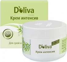 Крем "Intensive" для лица, 50 мл (Doliva) - D`Oliva
