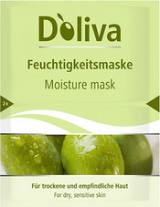 Маска для лица, 7,5 мл*2 шт. (Doliva) - D`Oliva