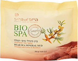 Минеральная грязь мертвого моря с морковным и облепиховым маслами, 250 г (Sea of Spa)