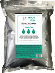 Маска с зеленым чаем моделирующая альгинатная, 1000 г (La miso)
