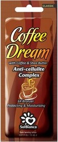 Крем "Coffee Dream" с маслом кофе и маслом ши для загара в солярии, 15 мл (SolBianka)