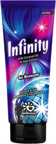 Крем "Infinity" с маслом кокоса и экстрактом алоэ для загара в солярии, 125 мл (SolBianka)
