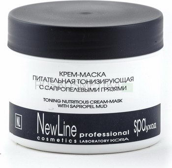 Крем-маска питательная тонизирующая, 300 мл (New Line)