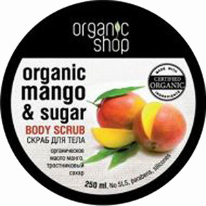 Скраб для тела "Кенийский манго", 250 мл (Organic Shop)