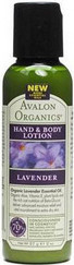 Лосьон для рук и тела с маслом лаванды, 57 г (Avalon Organics)
