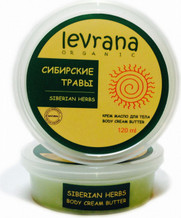 Крем-масло "Сибирские травы" для тела, 150 мл (Levrana)