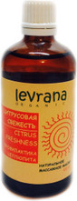 Массажное масло "Цитрусовая свежесть", 100 мл (Levrana)