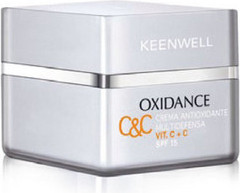 Антиоксидантный мультизащитный крем с витаминами C+C СЗФ-15 "OXIDANCE", 50 мл (Keenwell)