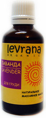 Массажное масло "Лаванда" для груди, 50 г (Levrana)