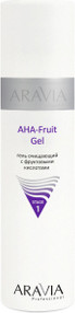 Гель очищающий с фруктовыми кислотами AHA, 250 мл (Aravia Professional)