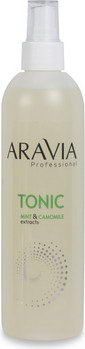 Тоник с мятой и ромашкой для очищения и увлажнения кожи, 300 мл (Aravia Professional)