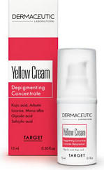 Ночной депигментирующий крем "Yellow Cream", 15 мл (Dermaceutic Laboratoire)
