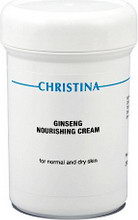 Питательный крем с экстрактом женьшеня для нормальной и сухой кожи, 250 мл (Christina)