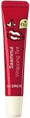 Тинт "Wrapping" для губ, RD02 Real red, 15 г (The Saem)
