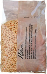 Воск горячий пленочный "Белый Шоколад" для депиляции, 1 кг (Italwax)