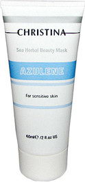 Азуленовая маска красоты для чувствительной кожи, 60 мл (Christina)