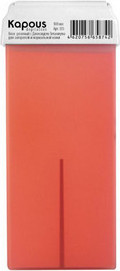 Жирорастворимый воск "Розовый с диоксидом титаниума" с широким роликом, 100 мл (Kapous Professional)