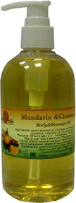 Масло для тела и массажа "Мандарин с корицей", 300 мл (Aroma-SPA)
