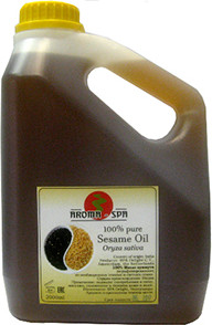 100% Масло кунжута нерафинированное, 2000 мл (Aroma-SPA)