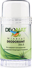 Дезодорант кристалл с экстрактом Алоэ, 80 г (DeoNat)