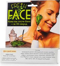 Скраб "Fresh Face" для нормальной и жирной кожи, 3 г (Биобьюти)