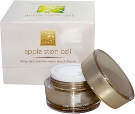 Лифтинговый ночной крем "Apple Stem Cell" для лица, 30 мл (Beauty Style)