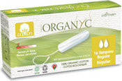 Тампоны регулар без аппликатора 2 капли organyc