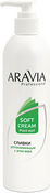 Сливки успокаивающие с алоэ вера aravia professional