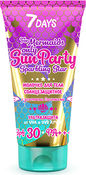 Молочко для тела sparkling star солнцезащитное spf 30 pa+++ 7 days sun party