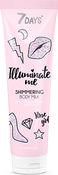 Мерцающее молочко для тела rose girl 7 days illuminate me