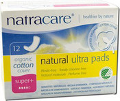 Натуральные женские прокладки ultra pads super-plus natracare