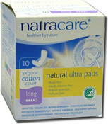 Натуральные женские прокладки ultra pads long natracare