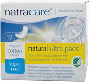 Натуральные женские прокладки ultra pads super natracare