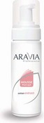Мусс после депиляции с экстрактом хлопка aravia professional