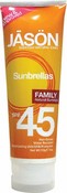 Натуральное солнцезащитное средство для всей семьи spf45, jason