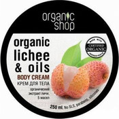 Крем для тела «розовый личи» organic shop