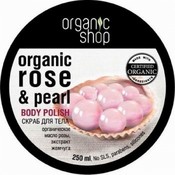 Скраб для тела «розовый жемчуг» organic shop
