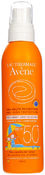 Солнцезащитный спрей spf 50 AVENE