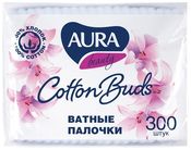 Ватные палочки 300 шт Aura